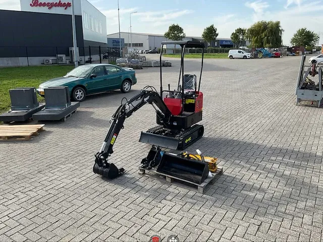 Mini graafmachine met toebehoren - afbeelding 16 van  23