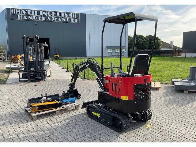 Mini graafmachine met toebehoren - afbeelding 12 van  23