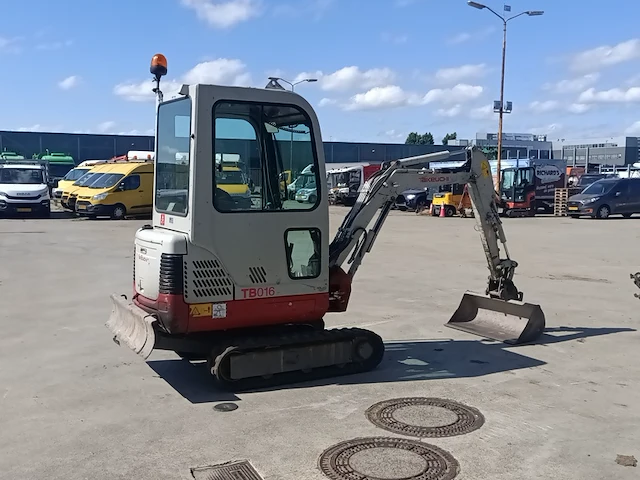 Mini graafmachine, takeuchi, tb016, 2011 - afbeelding 2 van  40
