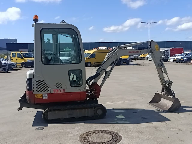Mini graafmachine, takeuchi, tb016, 2011 - afbeelding 4 van  40