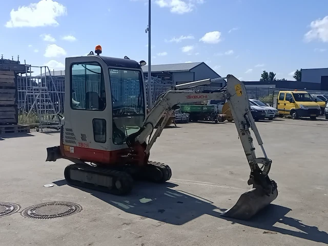 Mini graafmachine, takeuchi, tb016, 2011 - afbeelding 5 van  40