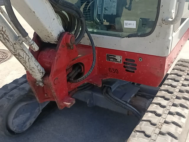 Mini graafmachine, takeuchi, tb016, 2011 - afbeelding 8 van  40