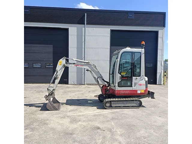 Mini graafmachine, takeuchi, tb016, 2011 - afbeelding 12 van  40
