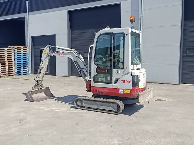 Mini graafmachine, takeuchi, tb016, 2011 - afbeelding 34 van  40