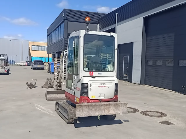 Mini graafmachine, takeuchi, tb016, 2011 - afbeelding 37 van  40