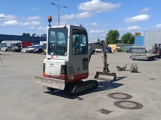 Mini graafmachine, takeuchi, tb016, 2011 - afbeelding 40 van  40