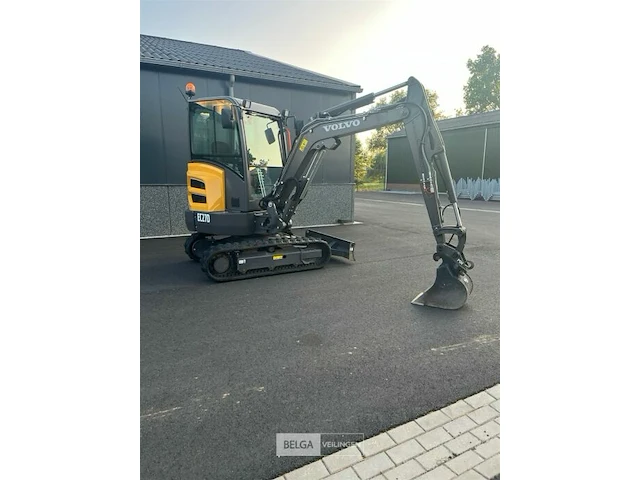 Mini graafmachine volvo ec27d - afbeelding 5 van  10