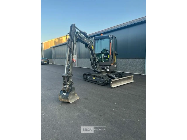 Mini graafmachine volvo ec27d - afbeelding 6 van  10