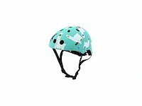 Mini hornit lids fietshelm voor kinderen met led achterlicht lazy llama - afbeelding 1 van  6
