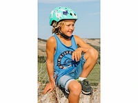 Mini hornit lids fietshelm voor kinderen met led achterlicht lazy llama - afbeelding 2 van  6
