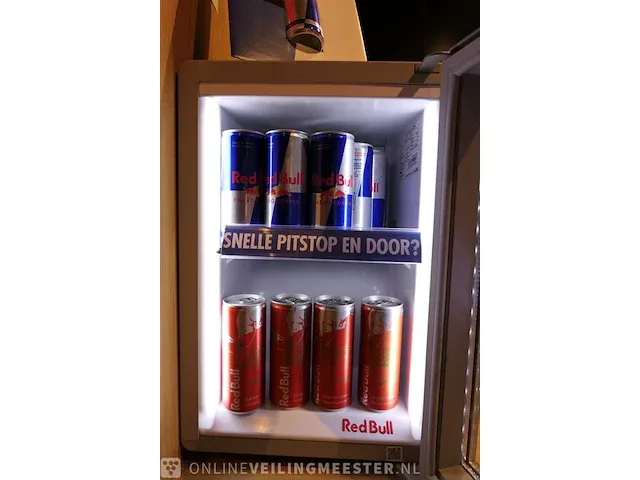 Mini koelkast "red bull" gdc baby hotctry, bouwjaar 2023 - afbeelding 3 van  6