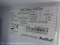 Mini koelkast "red bull" gdc baby hotctry, bouwjaar 2023 - afbeelding 4 van  6