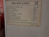 Mini koelkast, samsung, model srg-058 - afbeelding 5 van  5