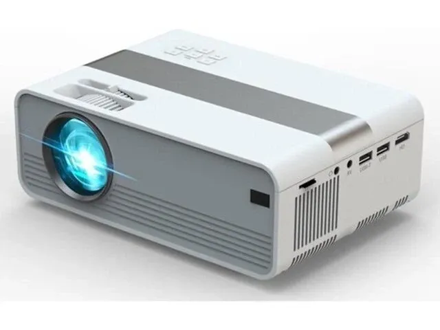 Mini led beamer technaxx, tx-127, wit - afbeelding 1 van  3