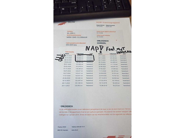 Mini mini clubman 1.4 one anniv. bus. nap automaat airco cruise, 61-jzr-1 - afbeelding 18 van  25