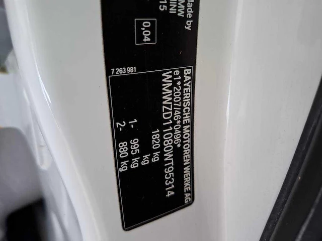 Mini mini countryman 1.6 one d chili , ; k-405-tk - afbeelding 9 van  17