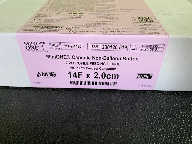 Mini one capsule non-balloon button feedset (18x) - afbeelding 3 van  7