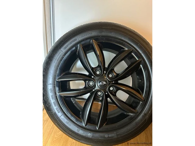 Mini origineel aluminium velgenset - 5x120 7j et50 - afbeelding 1 van  5
