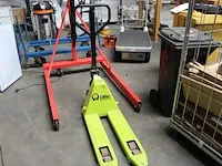 Mini palletwagen lifter by pramac. lengte lepels 80 cm. - afbeelding 1 van  2
