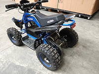 Mini quad electrisch 800 watt blauw - afbeelding 6 van  12