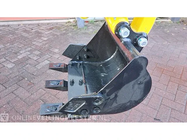 Mini rupsgraafmachine stahlworks, hl319, geel, bouwjaar 2023 - afbeelding 2 van  41