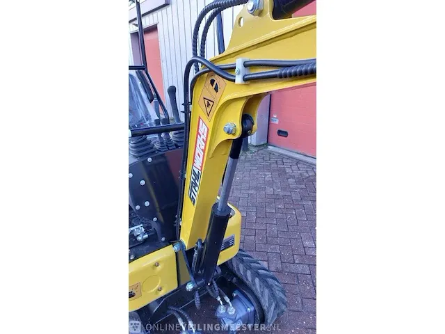 Mini rupsgraafmachine stahlworks, hl319, geel, bouwjaar 2023 - afbeelding 6 van  41