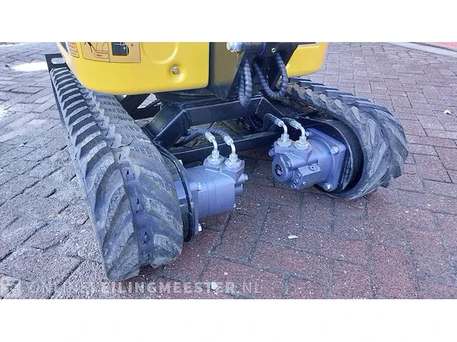 Mini rupsgraafmachine stahlworks, hl319, geel, bouwjaar 2023 - afbeelding 7 van  41