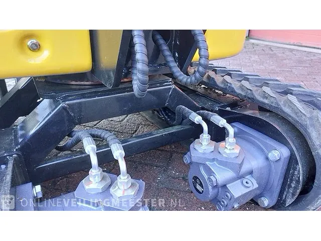 Mini rupsgraafmachine stahlworks, hl319, geel, bouwjaar 2023 - afbeelding 9 van  41
