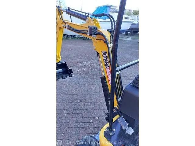 Mini rupsgraafmachine stahlworks, hl319, geel, bouwjaar 2023 - afbeelding 24 van  41