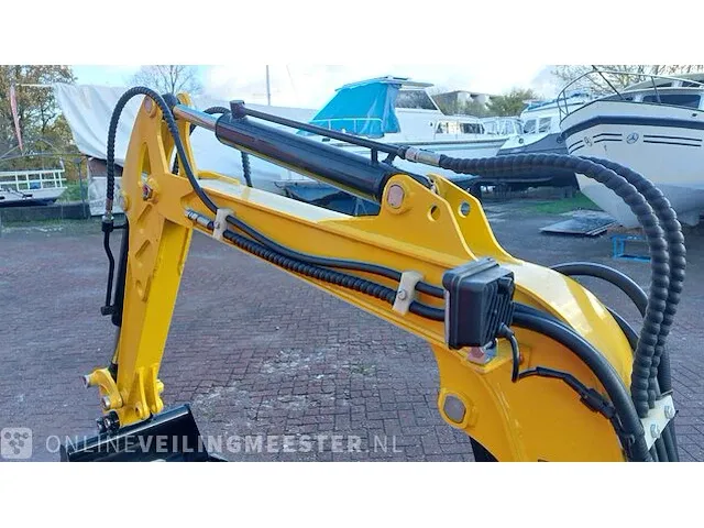 Mini rupsgraafmachine stahlworks, hl319, geel, bouwjaar 2023 - afbeelding 25 van  41
