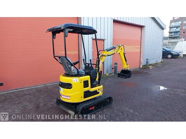 Mini rupsgraafmachine stahlworks, hl319, geel, bouwjaar 2023 - afbeelding 23 van  41