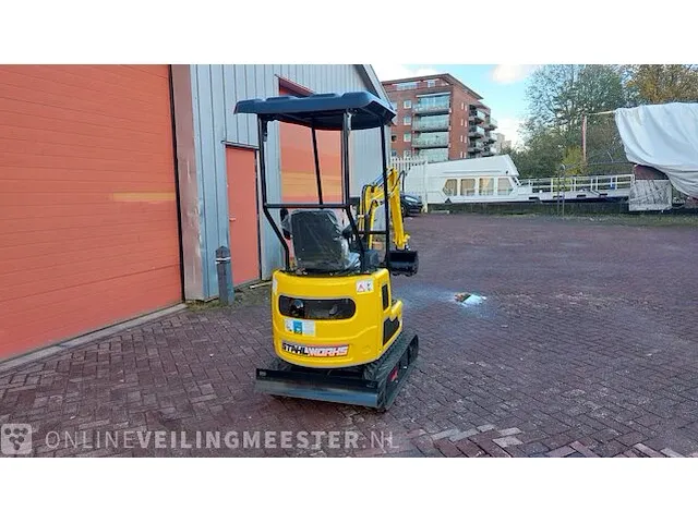 Mini rupsgraafmachine stahlworks, hl319, geel, bouwjaar 2023 - afbeelding 34 van  41