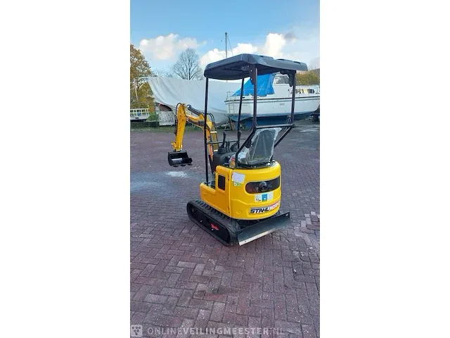 Mini rupsgraafmachine stahlworks, hl319, geel, bouwjaar 2023 - afbeelding 38 van  41