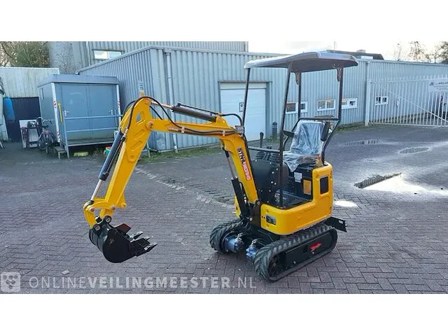 Mini rupsgraafmachine stahlworks, hl319, geel, bouwjaar 2023 - afbeelding 39 van  41