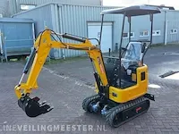 Mini rupsgraafmachine stahlworks, hl319, geel, bouwjaar 2023 - afbeelding 39 van  41