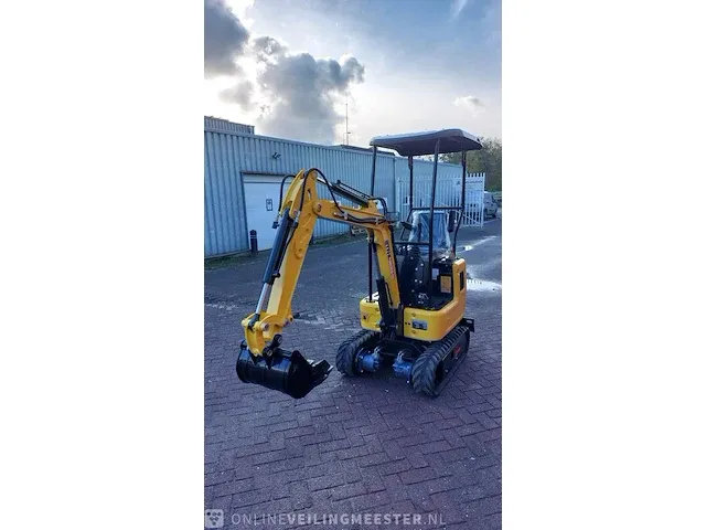 Mini rupsgraafmachine stahlworks, hl319, geel, bouwjaar 2023 - afbeelding 40 van  41