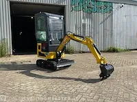 Mini rupsgraafmachine stahlworks, hl320, geel, bouwjaar 2023 - afbeelding 5 van  12