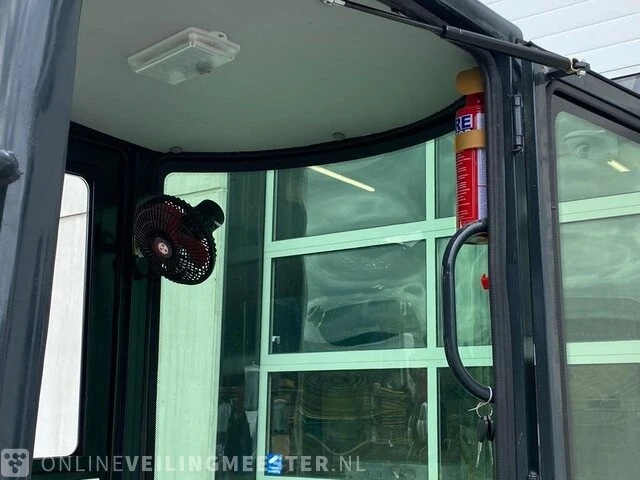 Mini rupsgraafmachine stahlworks, hl320, rood - afbeelding 2 van  15