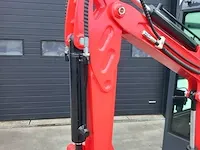 Mini rupsgraafmachine stahlworks, rood - afbeelding 10 van  21
