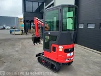 Mini rupsgraafmachine stahlworks, rood - afbeelding 11 van  21