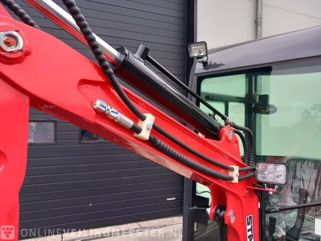 Mini rupsgraafmachine stahlworks, rood - afbeelding 15 van  21