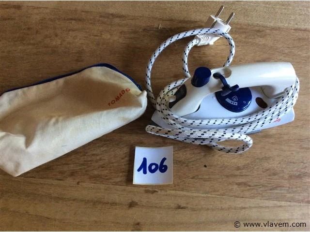 Mini stoomstrijkijzer tomado - afbeelding 1 van  2