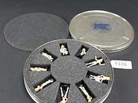 Mini striptease van dany décotoys, 9 beeldjes, gelimiteerde en genummerde oplage - afbeelding 1 van  5