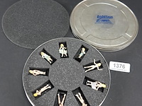 Mini striptease van dany décotoys, 9 beeldjes, gelimiteerde en genummerde oplage - afbeelding 2 van  5