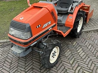 Mini tractor met grondbak kubota, aste a-155