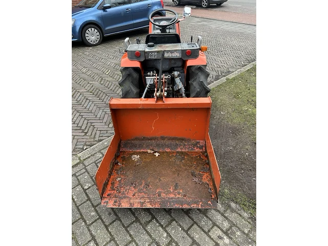 Mini tractor met grondbak kubota, aste a-155 - afbeelding 5 van  9