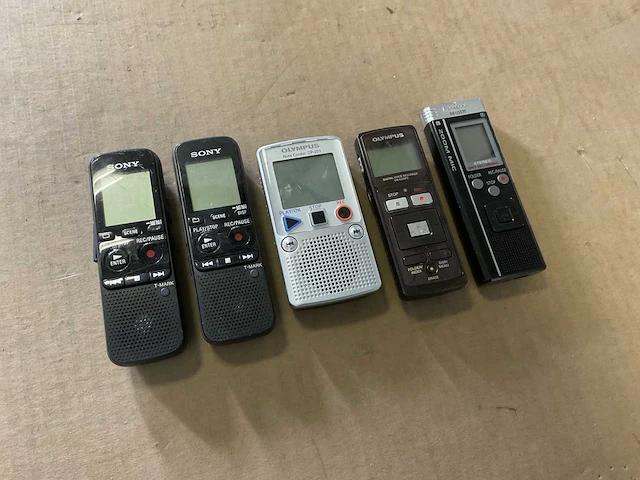 Mini voice recorder (5x) - afbeelding 1 van  3