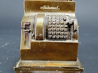 Miniatuur brons/messing kassa - afbeelding 2 van  5
