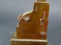 Miniatuur brons/messing kassa - afbeelding 3 van  5