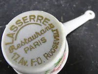 Miniatuur porseleinen steelpan - afbeelding 3 van  3